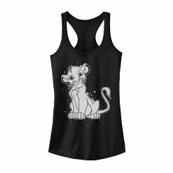 Disney's Lion King Young Simba Paint Splatter Tank Top