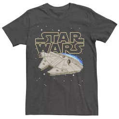Men's Star Wars Millennium Falcon 8-Bit Tee
