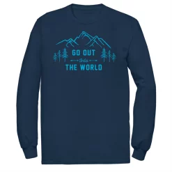 Men's Go Out Into The World Explore Long Sleeve Tee