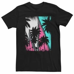 Men's Windy Palms Neon Poster Tee