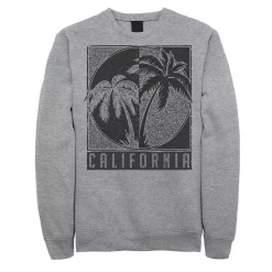 Men's Fifth Sun California Palms Poster Sweatshirt