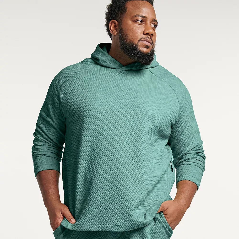Big & Tall FLX Commuter Fleece Pullover Hoodie - Image 3