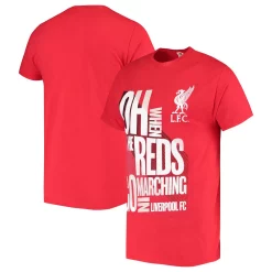 Men's Red Liverpool Marching T-Shirt