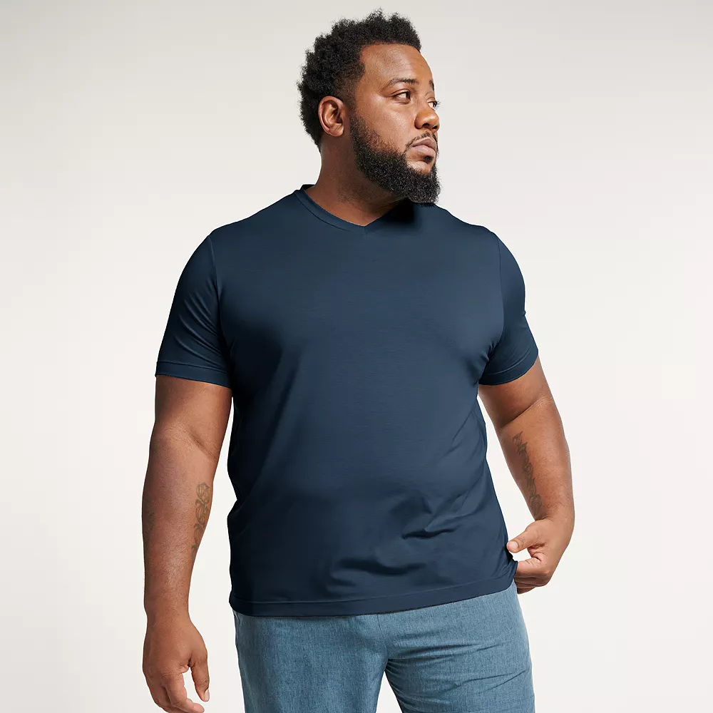 Big & Tall FLX Dynamic Comfort V-Neck Tee - Image 4