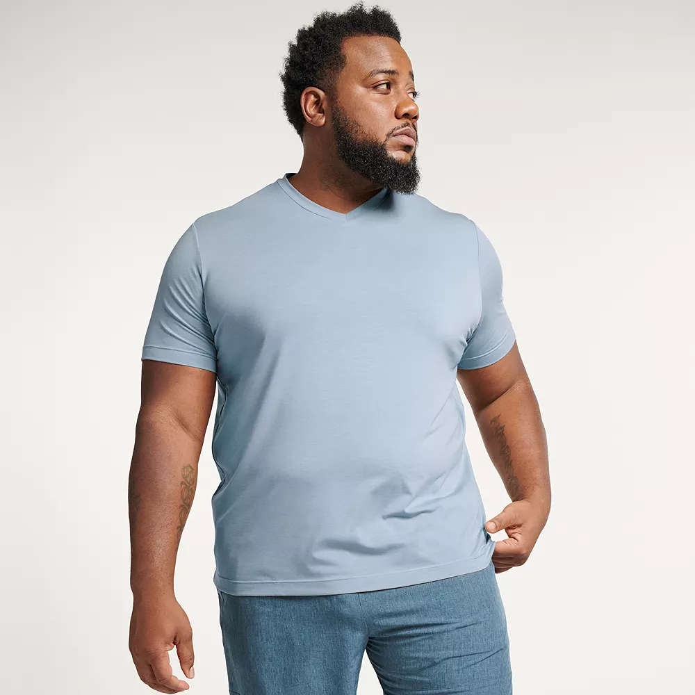 Big & Tall FLX Dynamic Comfort V-Neck Tee - Image 2