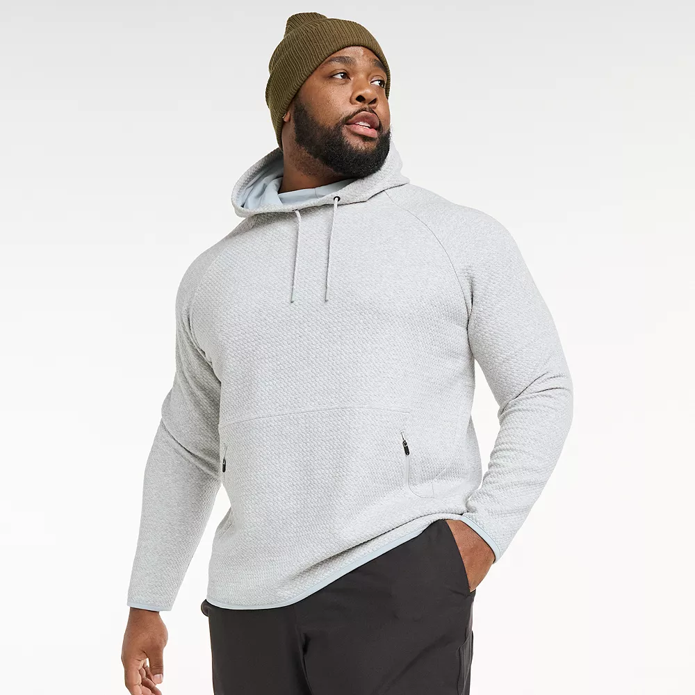 Big & Tall FLX Textured Hoodie - Image 3