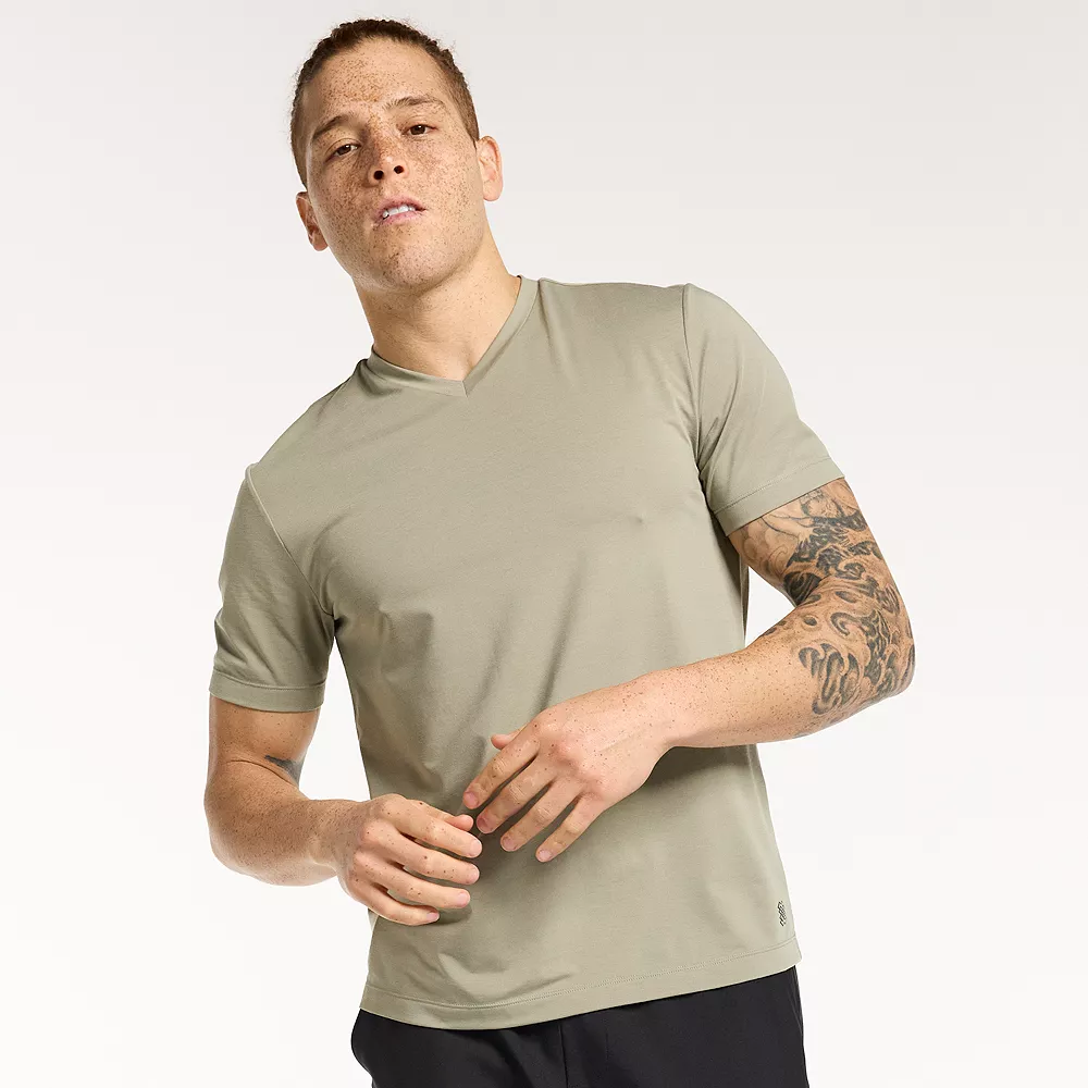 Men's FLX 3-Pack Dynamic Comfort V-Neck Tee Set - Image 9