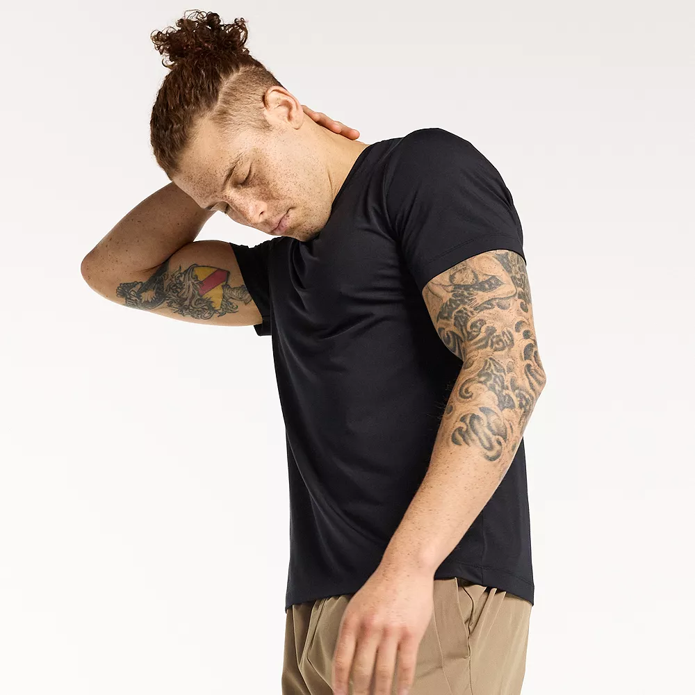 Men's FLX 3-Pack Dynamic Comfort V-Neck Tee Set - Image 10