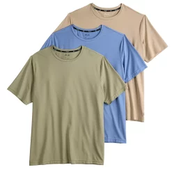 Big & Tall FLX 3-Pack Dynamic Comfort Tee Set