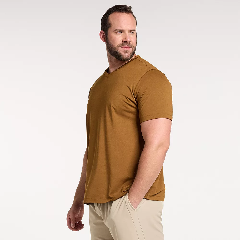 Big & Tall FLX 3-Pack Dynamic Comfort V-Neck Tee Set - Image 6