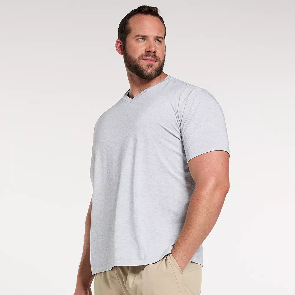 Big & Tall FLX 3-Pack Dynamic Comfort V-Neck Tee Set - Image 10