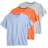 Big & Tall FLX 3-Pack Dynamic Comfort V-Neck Tee Set