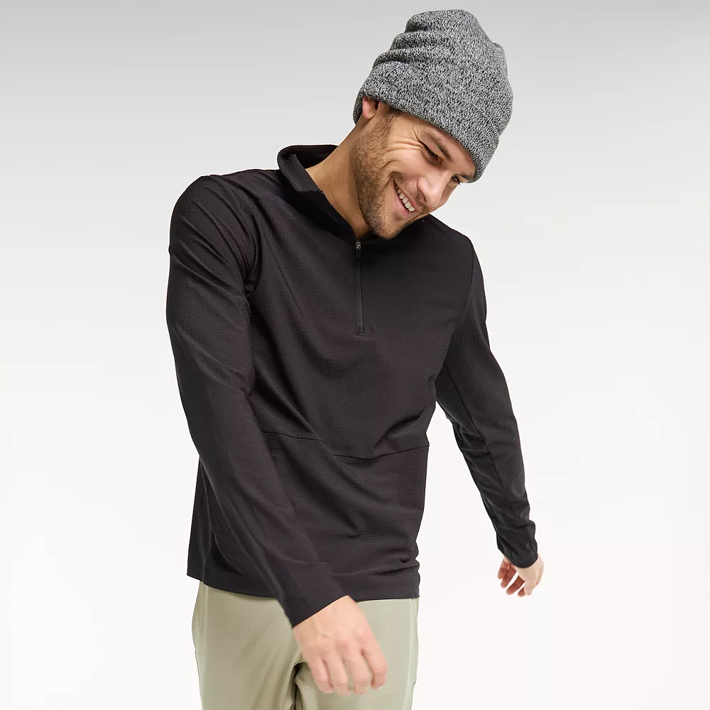 Mens FLX Textured Performance Pullover - Image 2