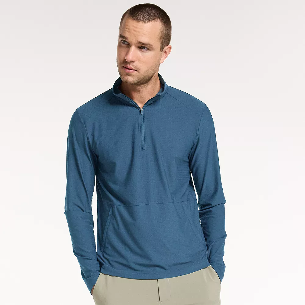 Mens FLX Textured Performance Pullover - Image 5