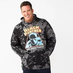 Big & Tall Black Panther Hoodie